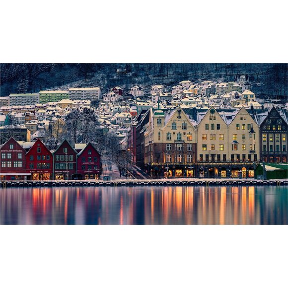 Bergen Norway Long Exposure - 4x6" - Color Photograph - Picture 1 of 1